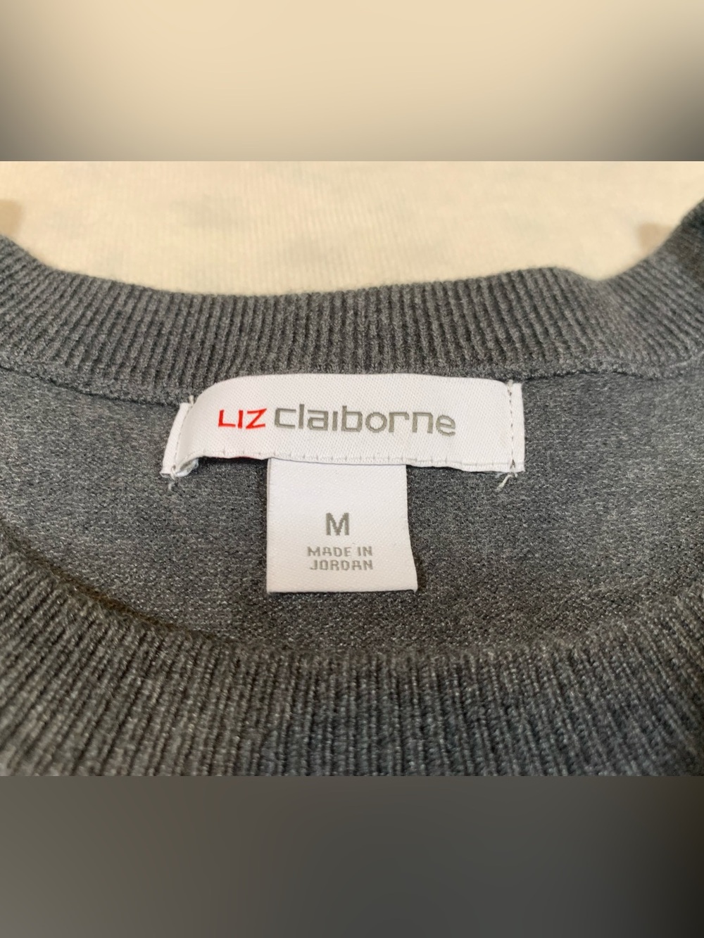 Liz Claiborne Sweater Dress Sz M Short Sleeve Form Fitting NWT - Picture 2 of 9